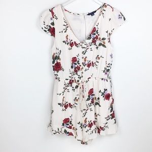 American Eagle Floral Romper